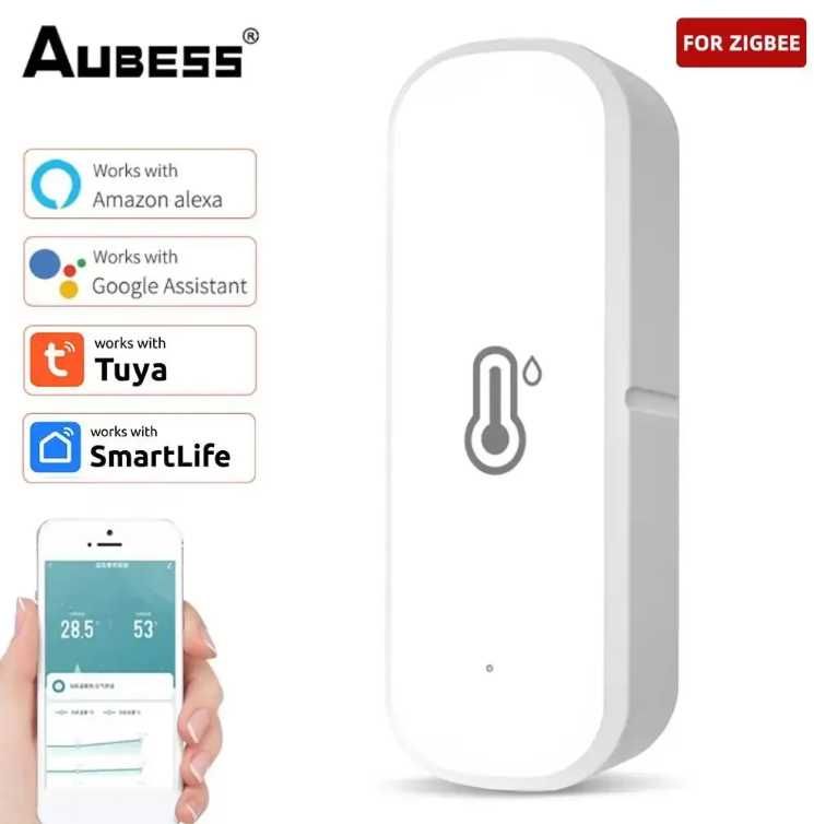 Zigbee Датчики температури вологості Tuya