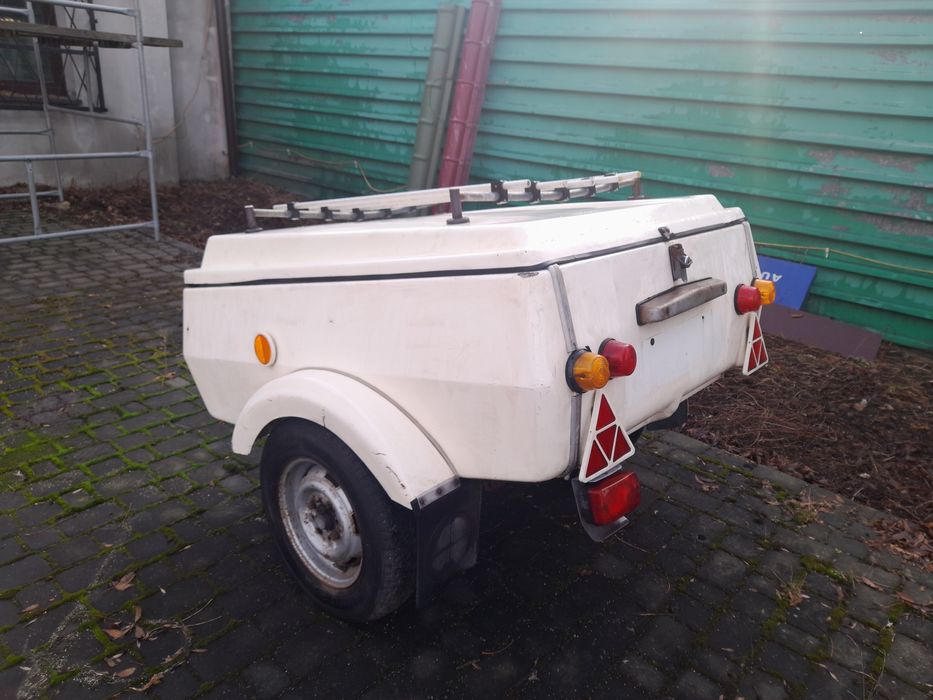 Przyczepa niewiadów N250 N-250 zarejestrowana