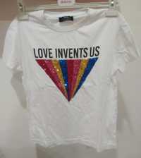 T-Shirt Bershka XS Com Etiqueta