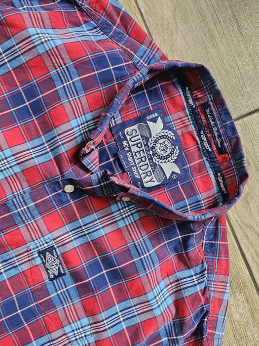 koszula SUPERDRY Japan New Shirt Shop r. L jak NOWA - okazja