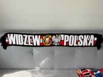Szalik Widzew Polska – unikat z oprawy RUCH ELANA WISŁA