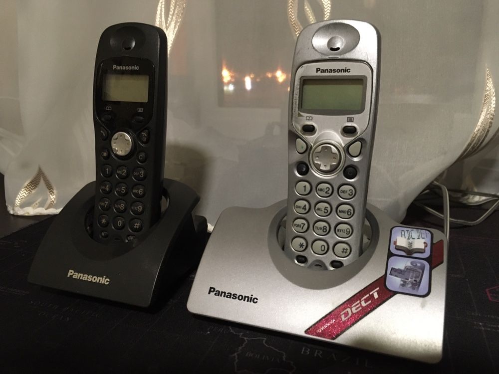 Радиотелефон Panasonic DECT + дополнительная трубка