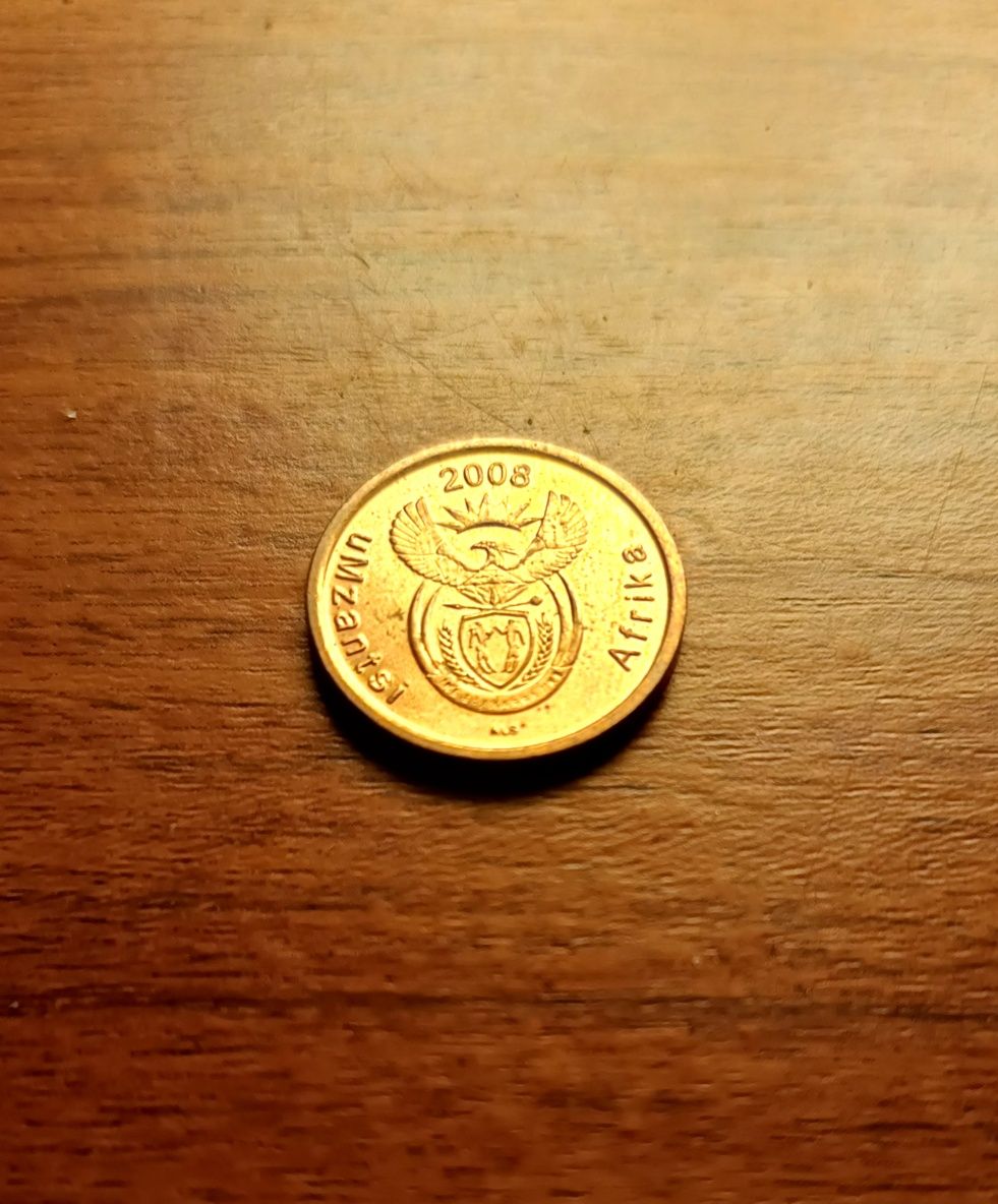 Rand Moneta 5 Cent RPA 2008 Afryka Południowa