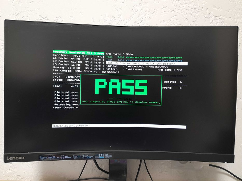 Оперативна пам'ять, Atria DDR4 32gb 3200 Mhz XMP, 2 x 16 gb + тести