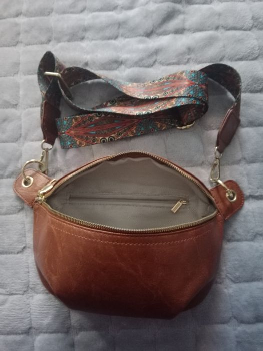 Torebka nerka brązowa