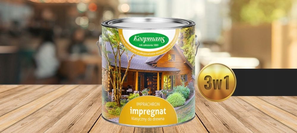 Koopmans Imprachron Impregnat do drewna 2,5L Kolor ecowoodpolska