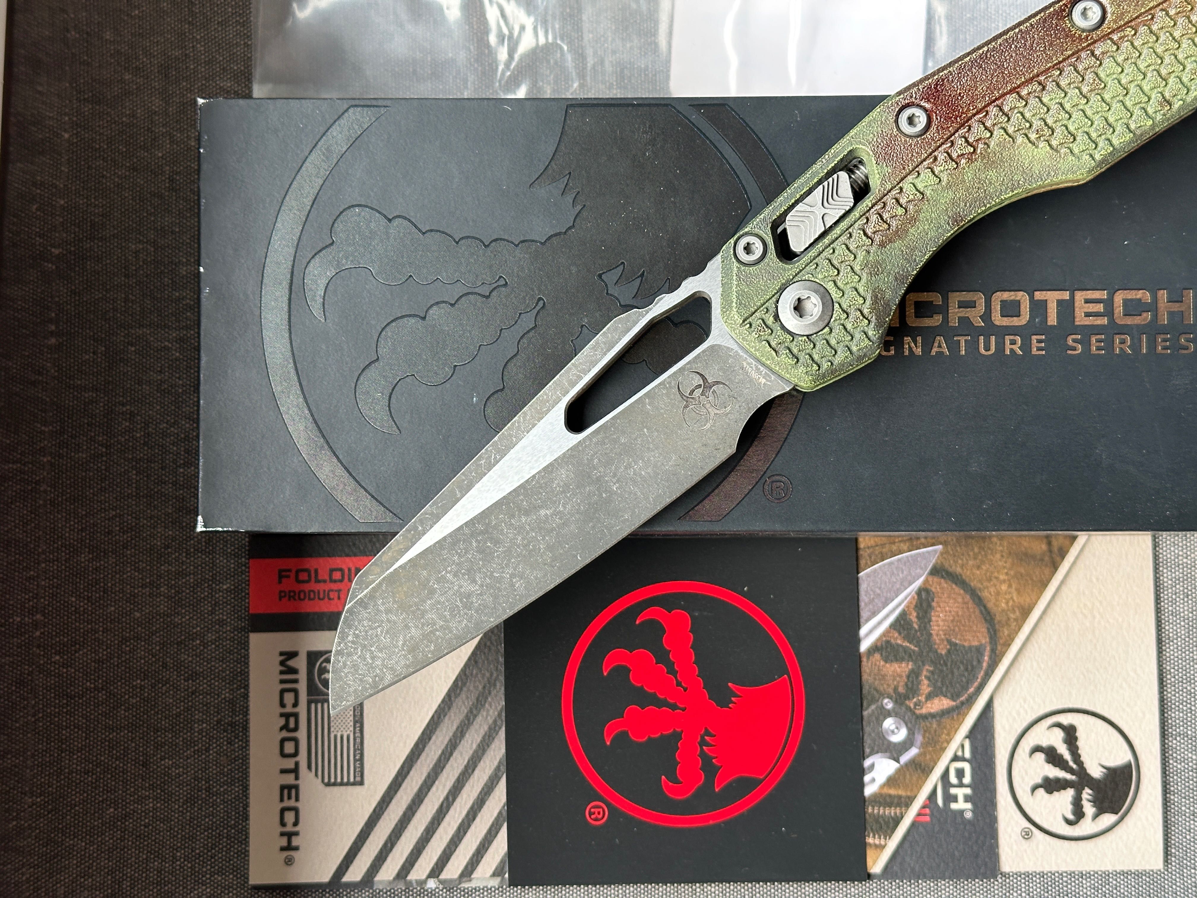 Nowy nóż Microtech MSI 210T-1PMOBS Outbreak
