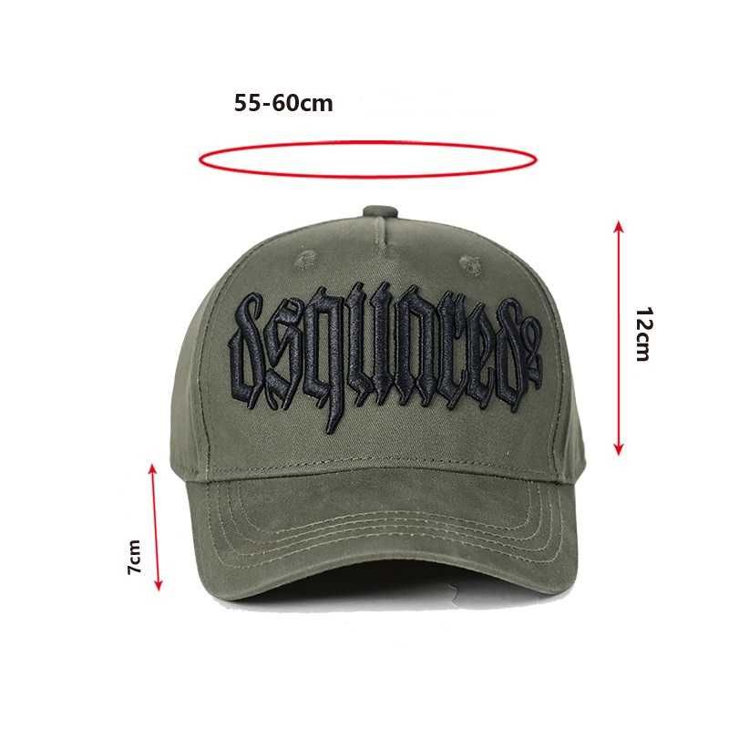 Czapka Bejsbolówka DSQUARED2 ARMY GREEN