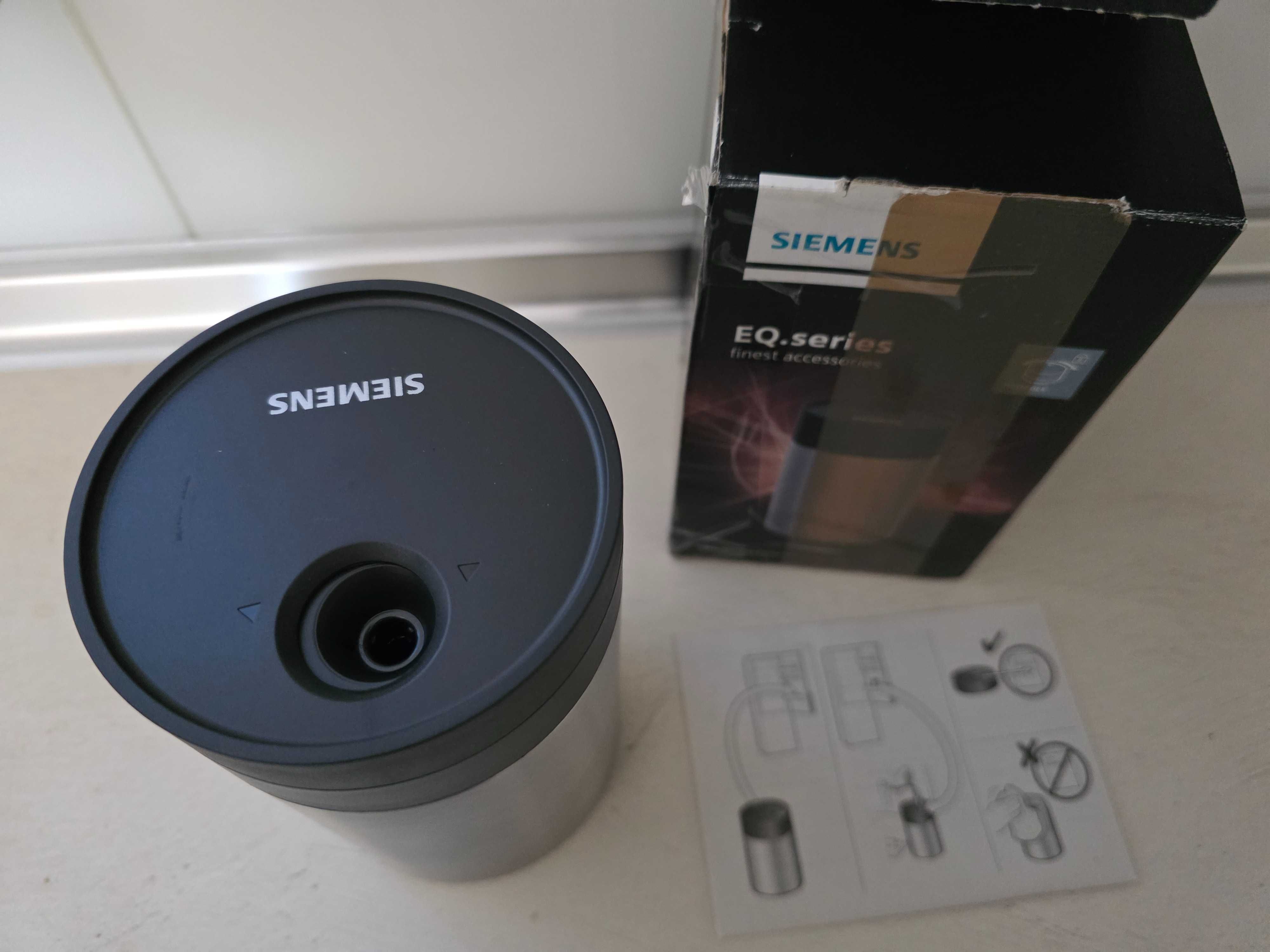 NOWY Oryginalny pojemnik termos na mleko Siemens TZ80009 do ekspresu S
