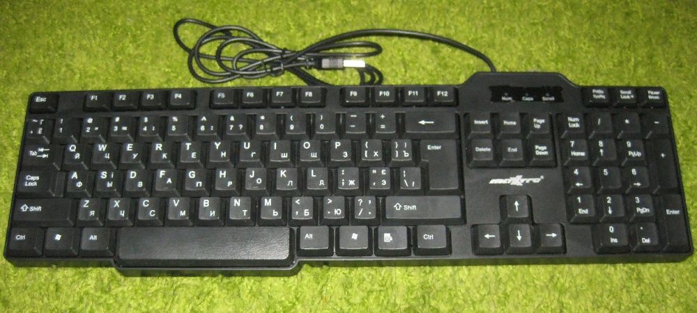 Продам нову комп'ютерну USB - клавітуру Maxter КВ-111-U (чорна).