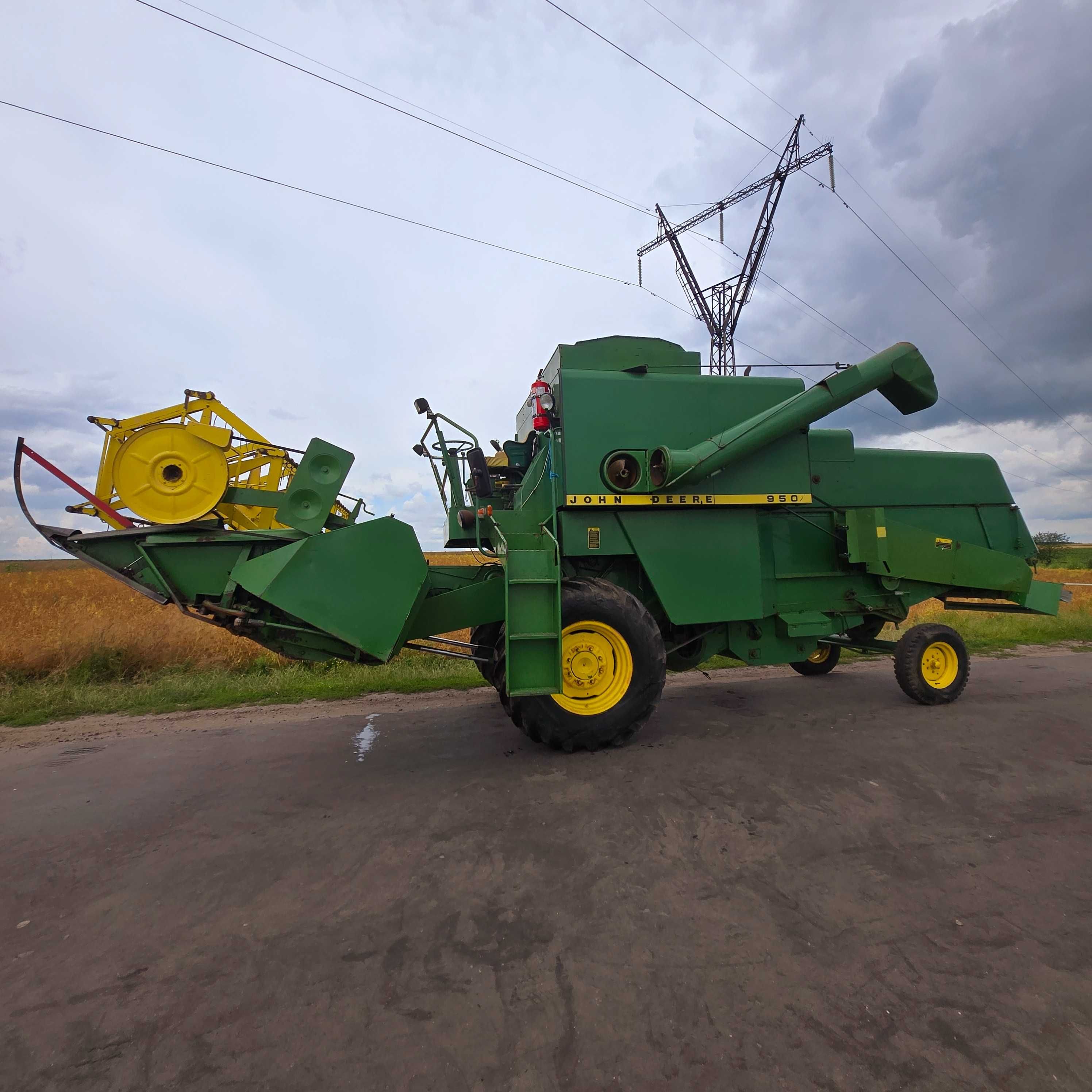 Свіжий комбайн Джон дір 950 ексклюзив.3.6m  готовий в роботу