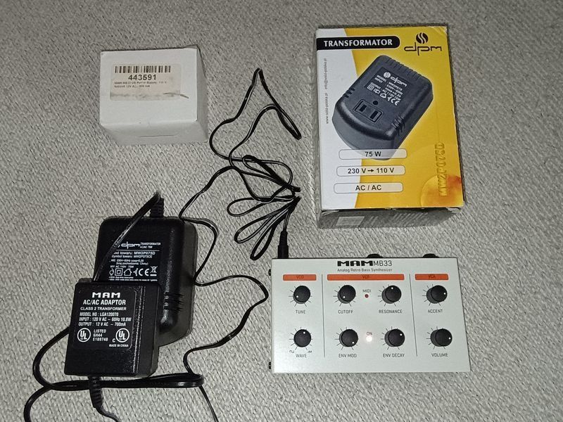 Mam MB33 analogowy syntezator