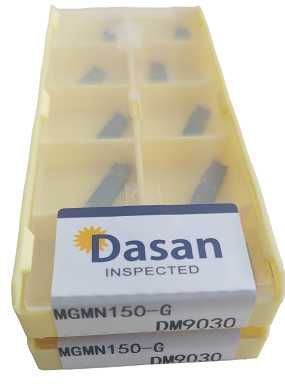 Токарные пластины отрезные 10 шт DASAN MGMN150-G DM9030 ширина 1.5 мм