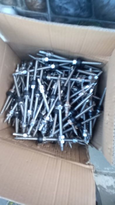 Гвинт шуруп 200.250,300мм нержавійка