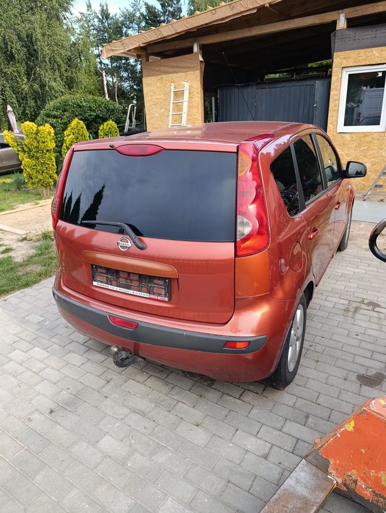 Wycieraczki maska lampa zderzak klapa lusterko nissan note e11