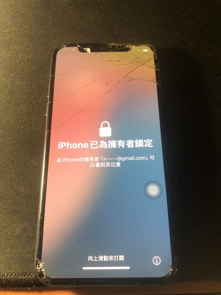 iPhone XS Space Grey 256GB - uszkodzony na części