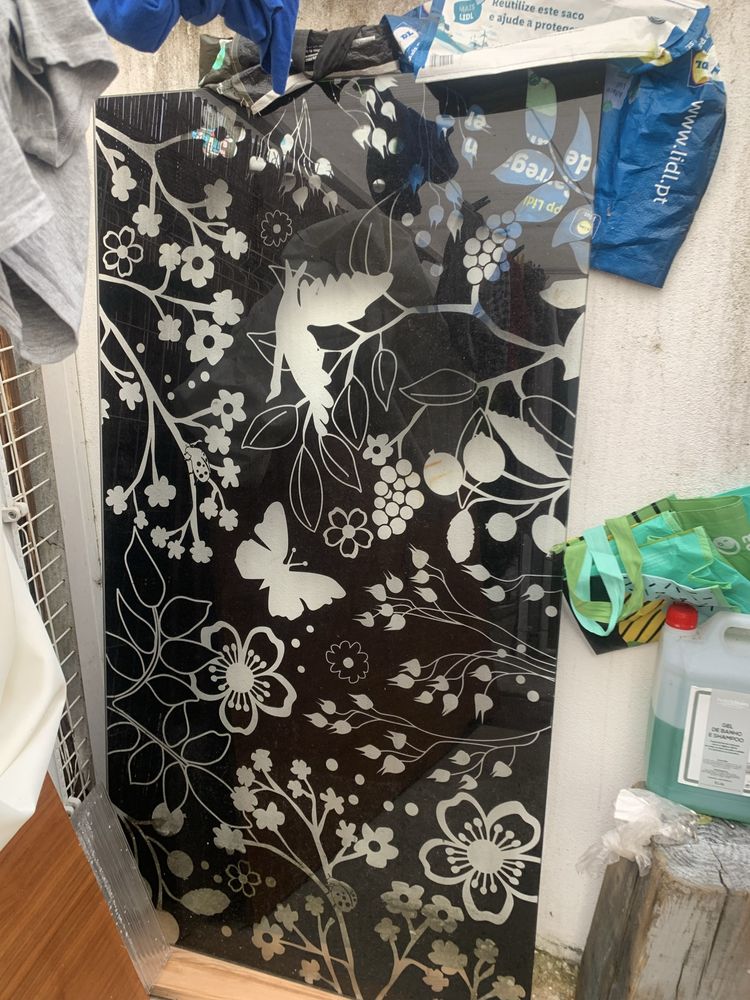 Vendo placa de vidro