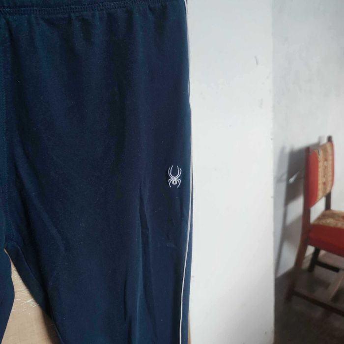 Spyder granatowe legginsy leginsy bawełniane r.M /S