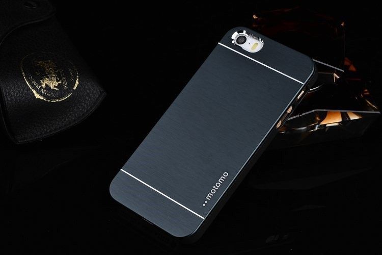 R139 Capa Luxury Aluminum Blue iPhone 4 4s + Película 24h