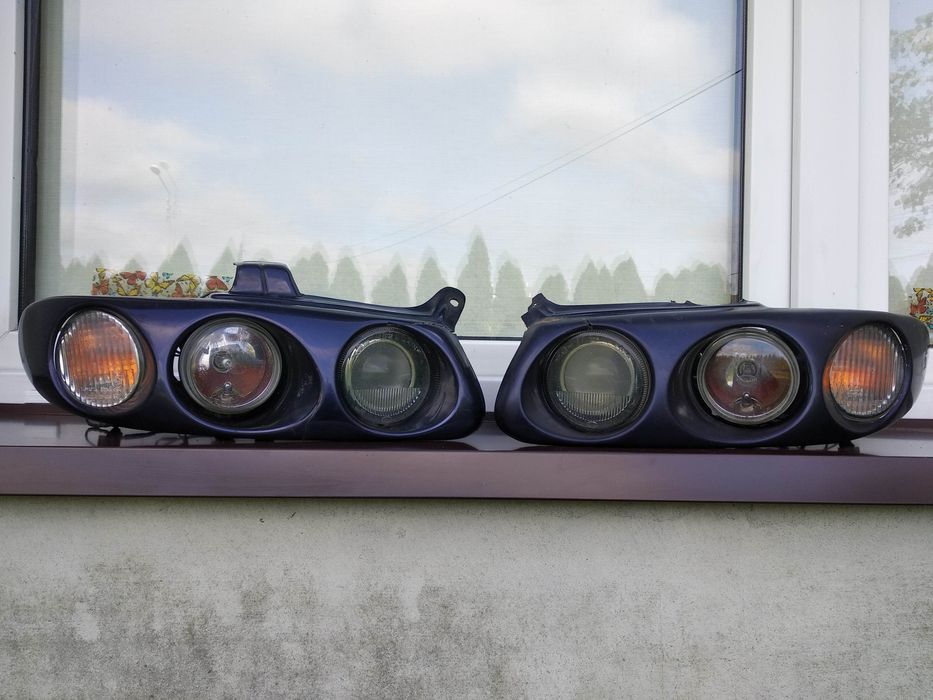 Chrysler Voyager III 3 lampy przednie projektory Morette Hella rarytas