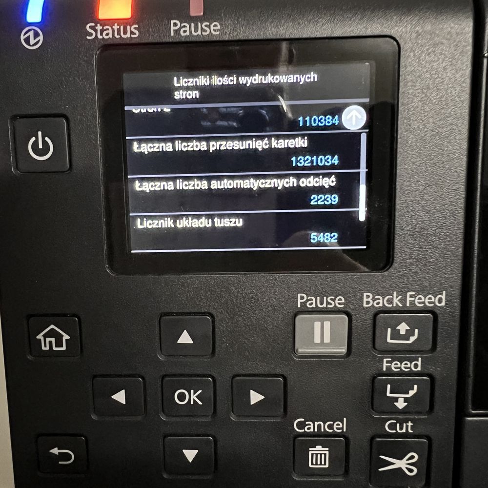 Kolorowa drukarka do etykiet naklejek Epson CW6000Ae
