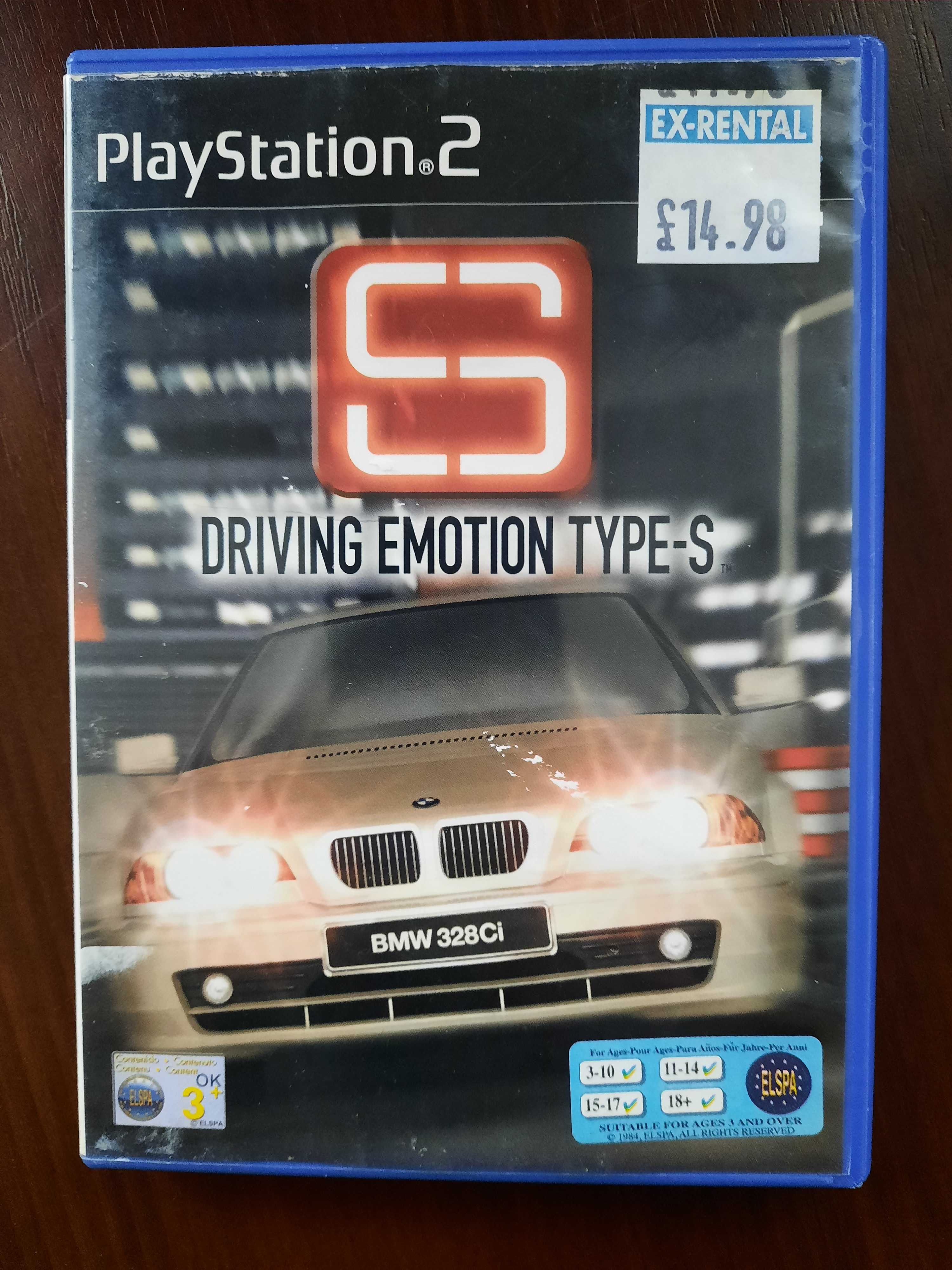 Driving Emotion Type S PS2