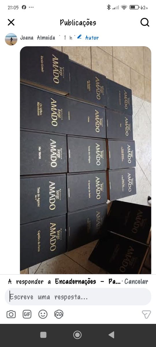 Lote de livros variados