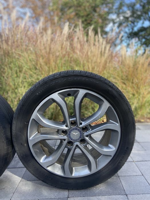 Диски Mercedes w205  з резиною Pirelli cinturato p7
