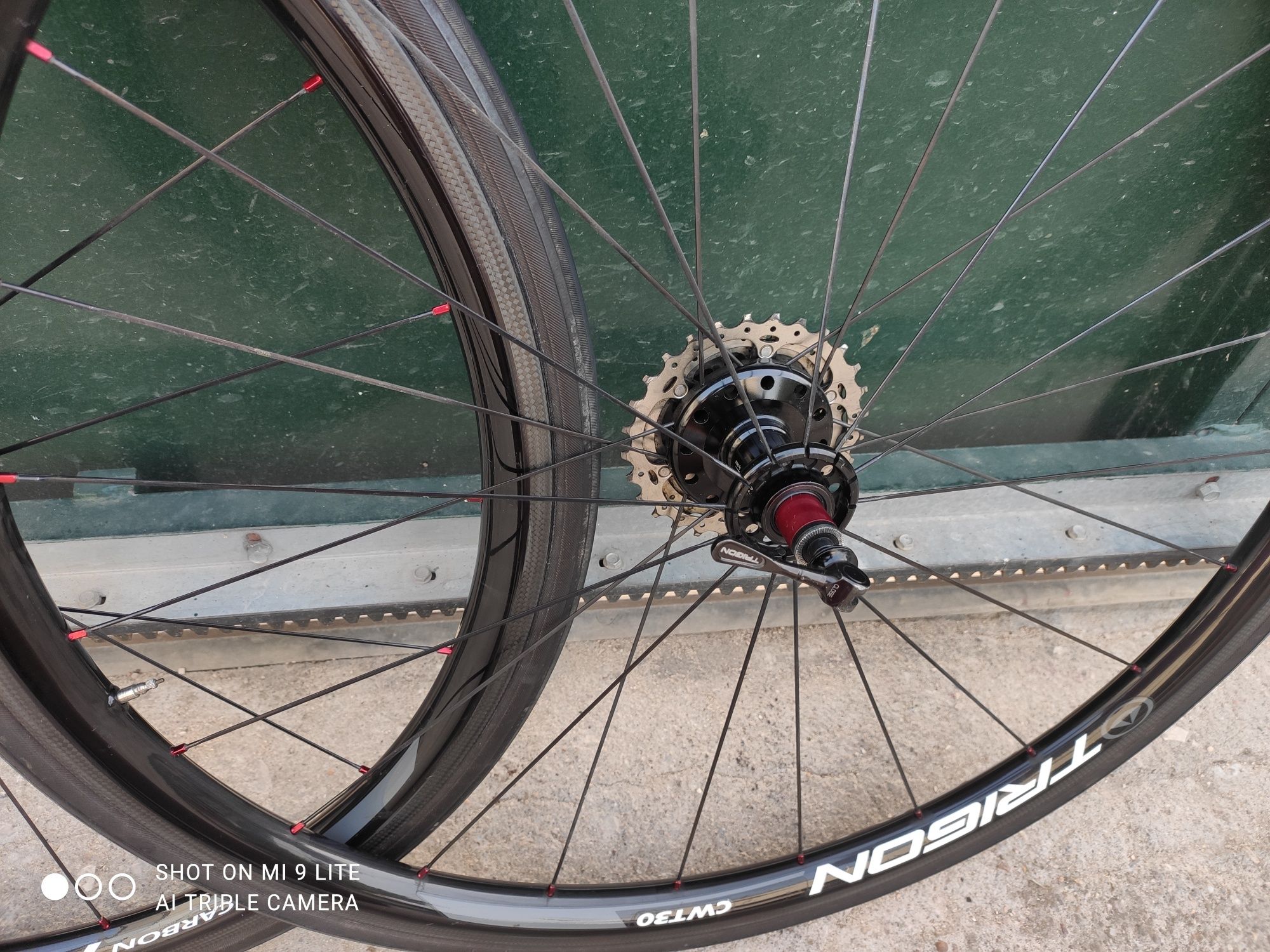 Trigon CWT30 Rodas Carbono imaculadas