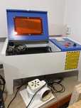 Laser ploter K40 40W do graweru grawerowania podstawka KOMPLET