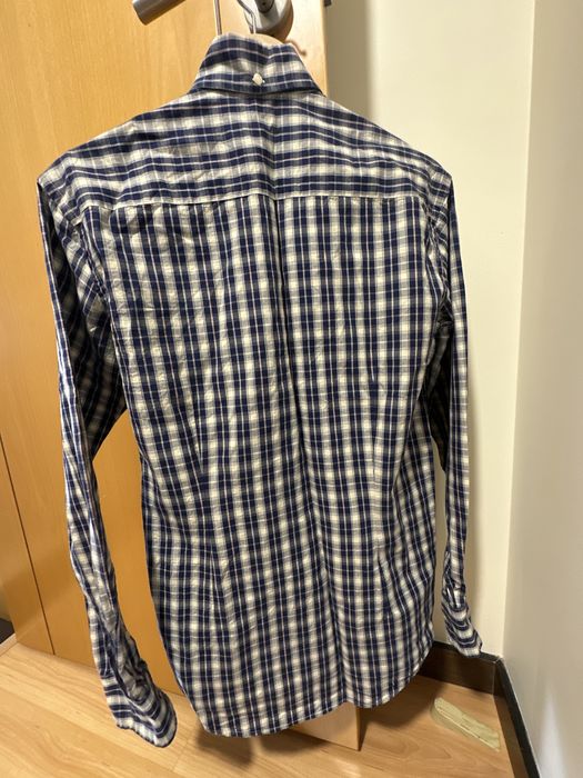 Camisa Sacoor S slim fit azul