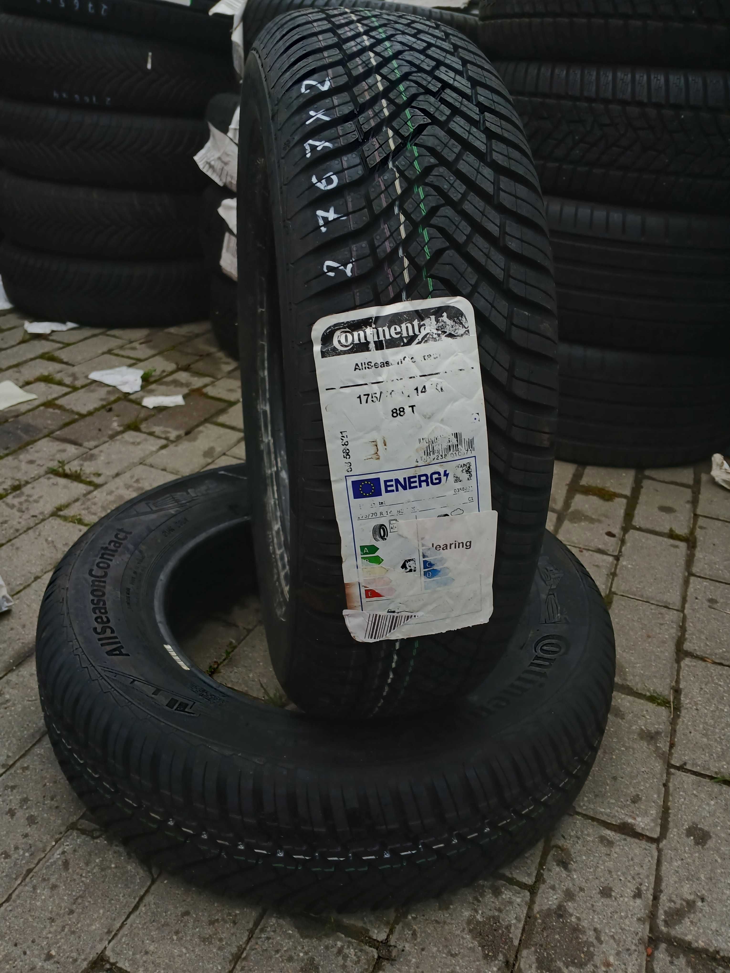 2767. CONTINENTAL ALLSEASON CONTACT 175/70/14 opony całoroczne
