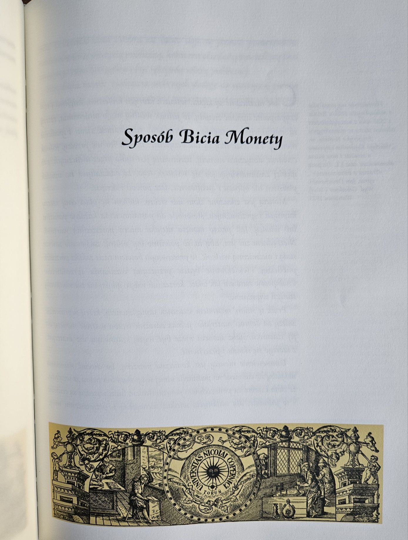 Monete Cudende Ratio (Traktat o biciu monety) Mikołaj Kopernik
