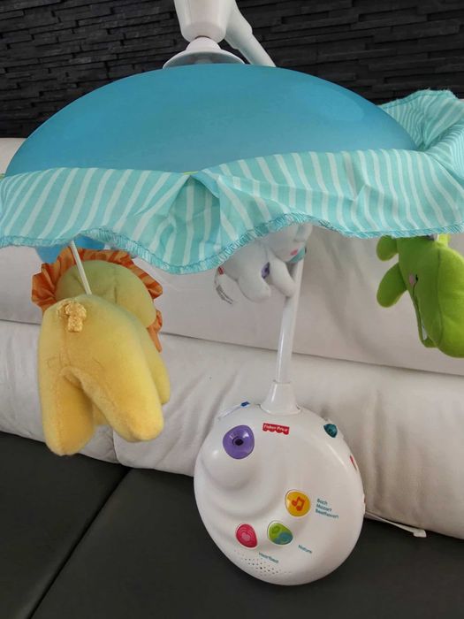 Projektor karuzela do łóżeczka Fisher Price