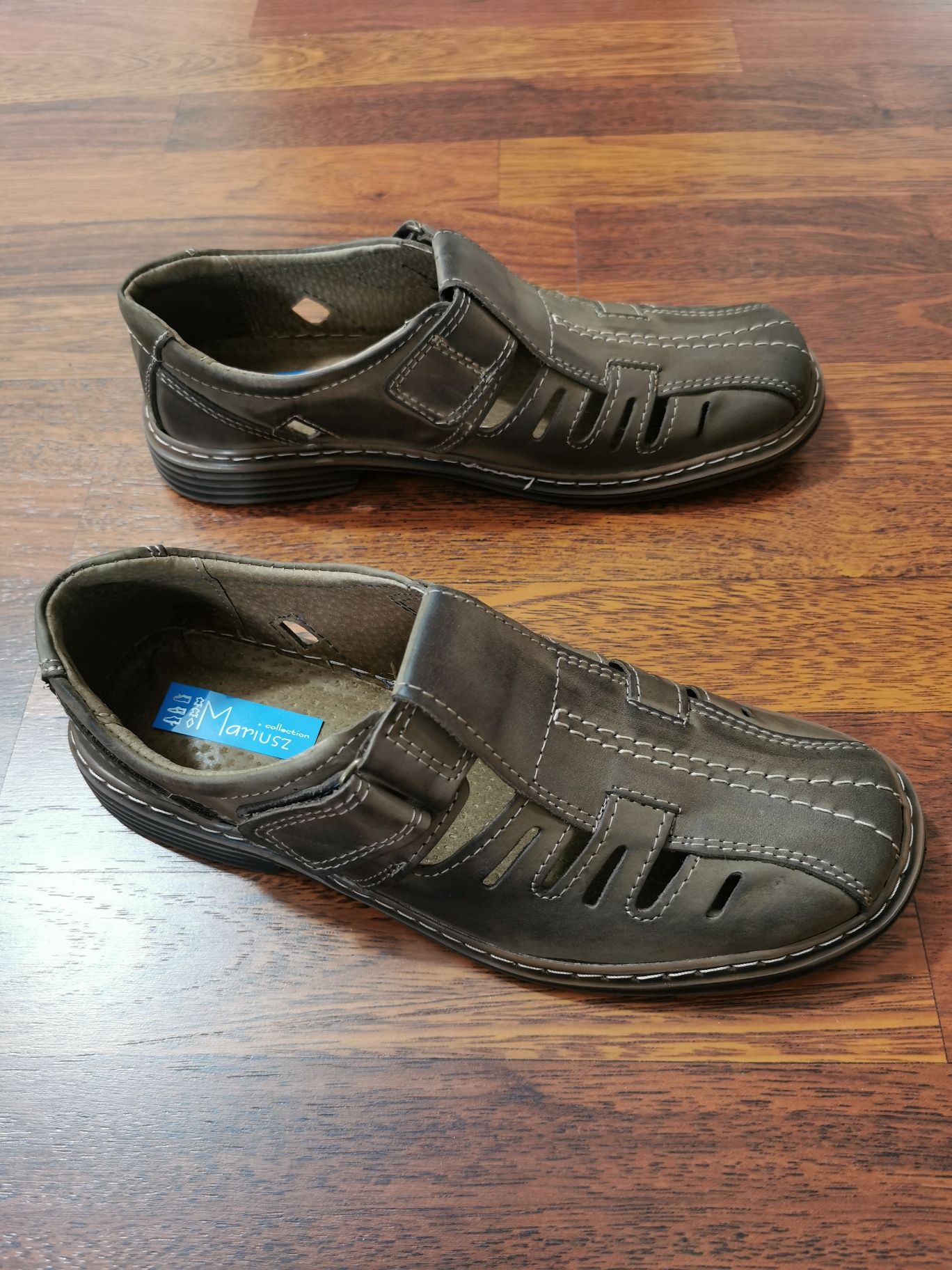 Skórzane Letnie Buty i Męskie Lekkie Wygodne