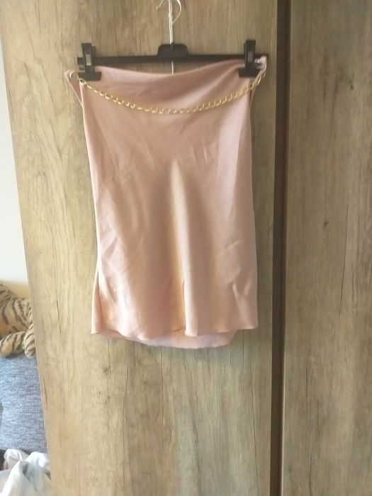 bluzka złotym łańcuszkiem xs