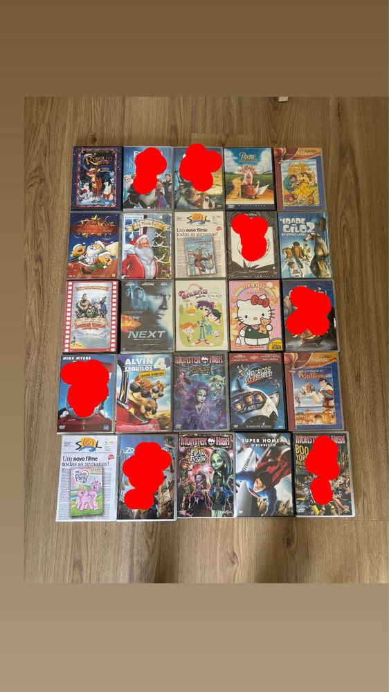 Vendo DVDS individuais ou conjunto