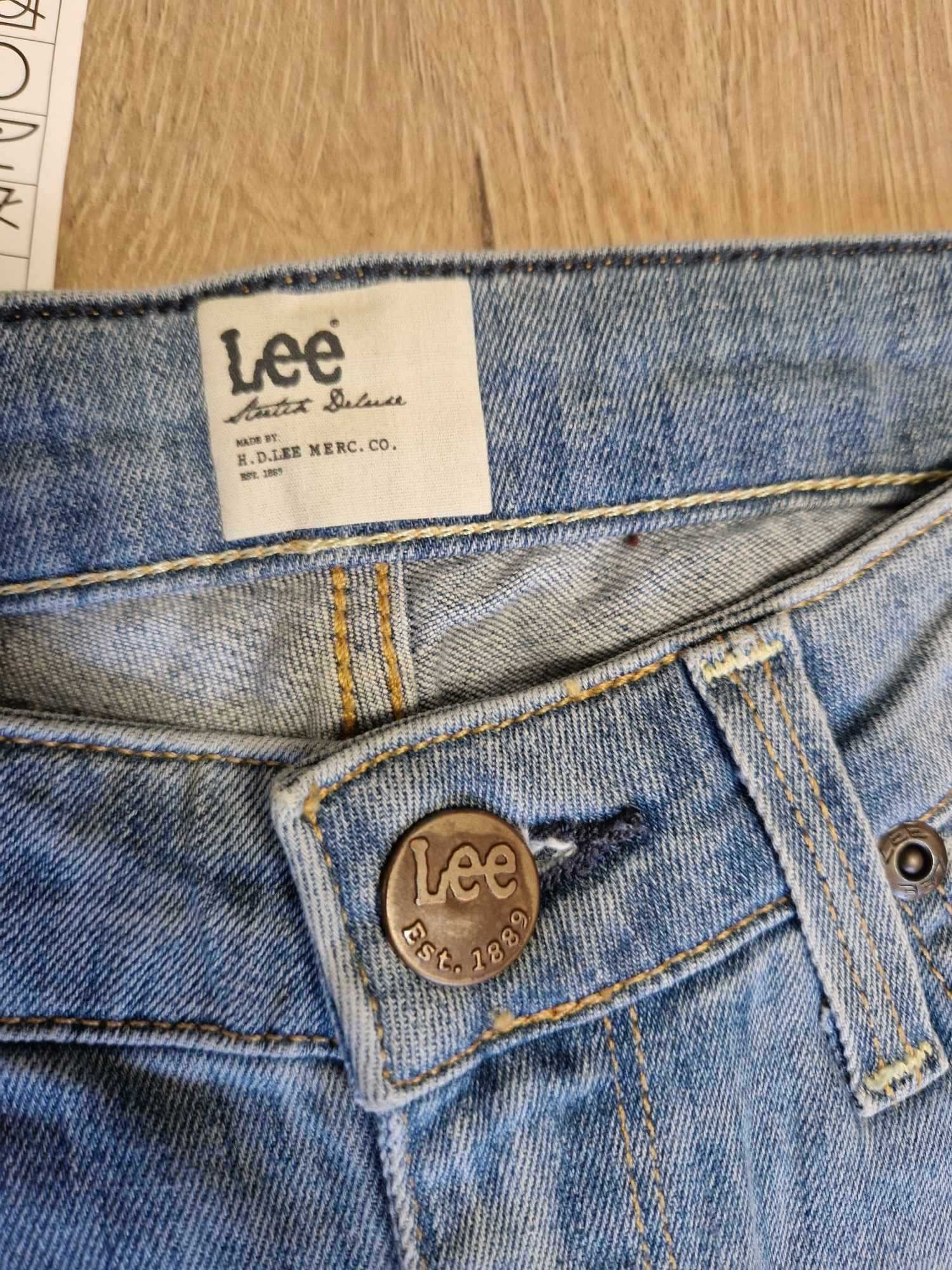 Nowe damskie spodnie jeansowe LEE Scarlett rurki rozmiar W28 L33