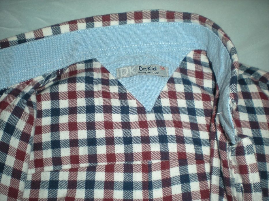 Camisa Xadrez Dr. Kid 5 anos nova