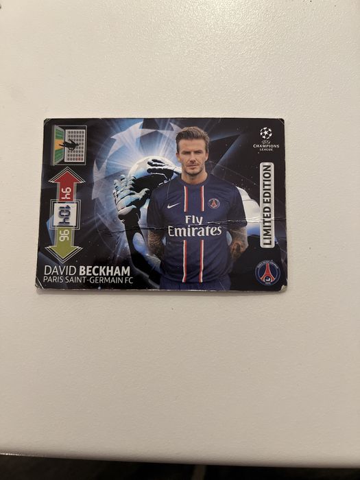 Karta xl adrenaline david beckham 2012 13 limited edition