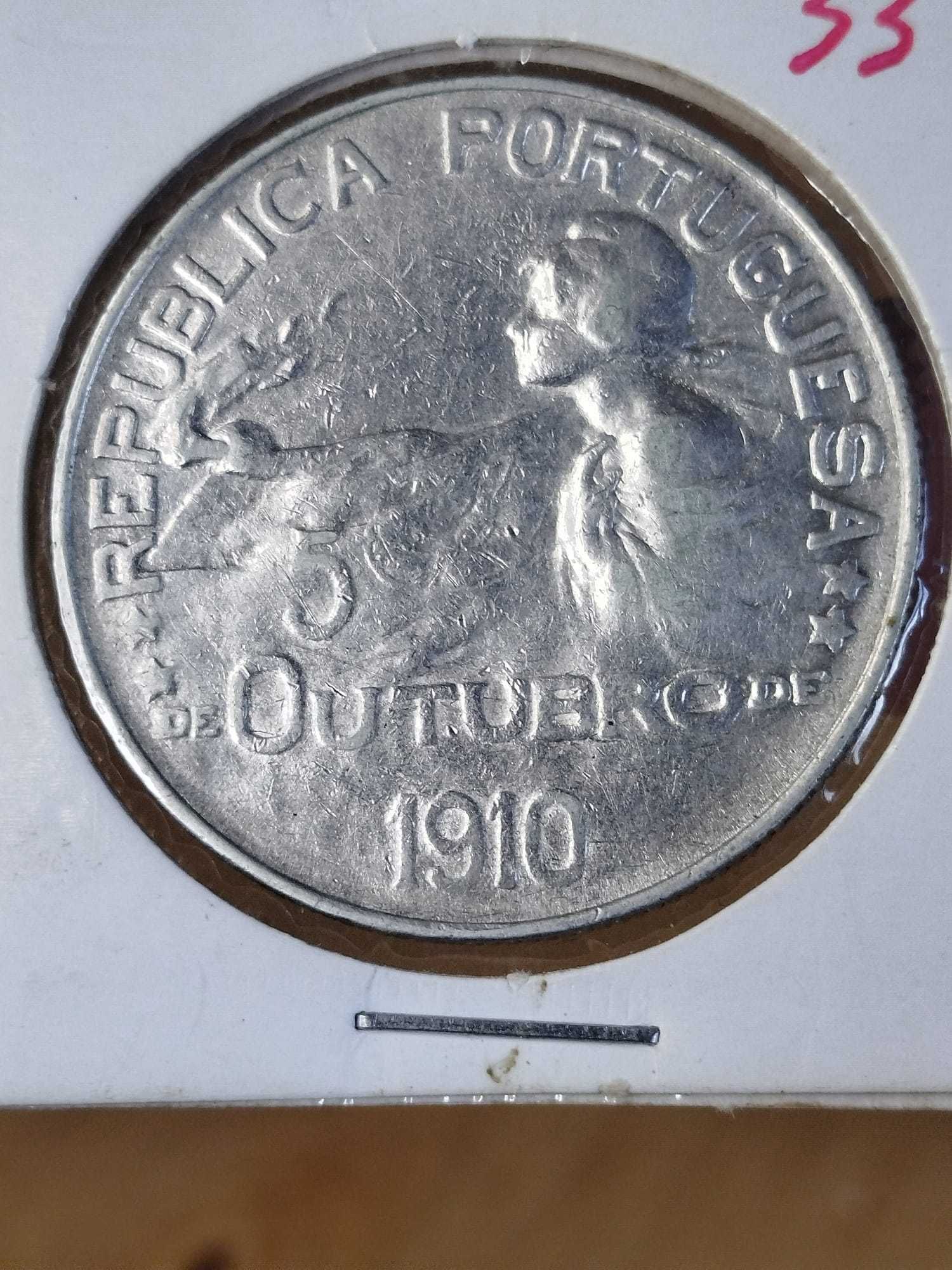 Escudo (1914) 5 Outubro 1910 - Prata - MBC