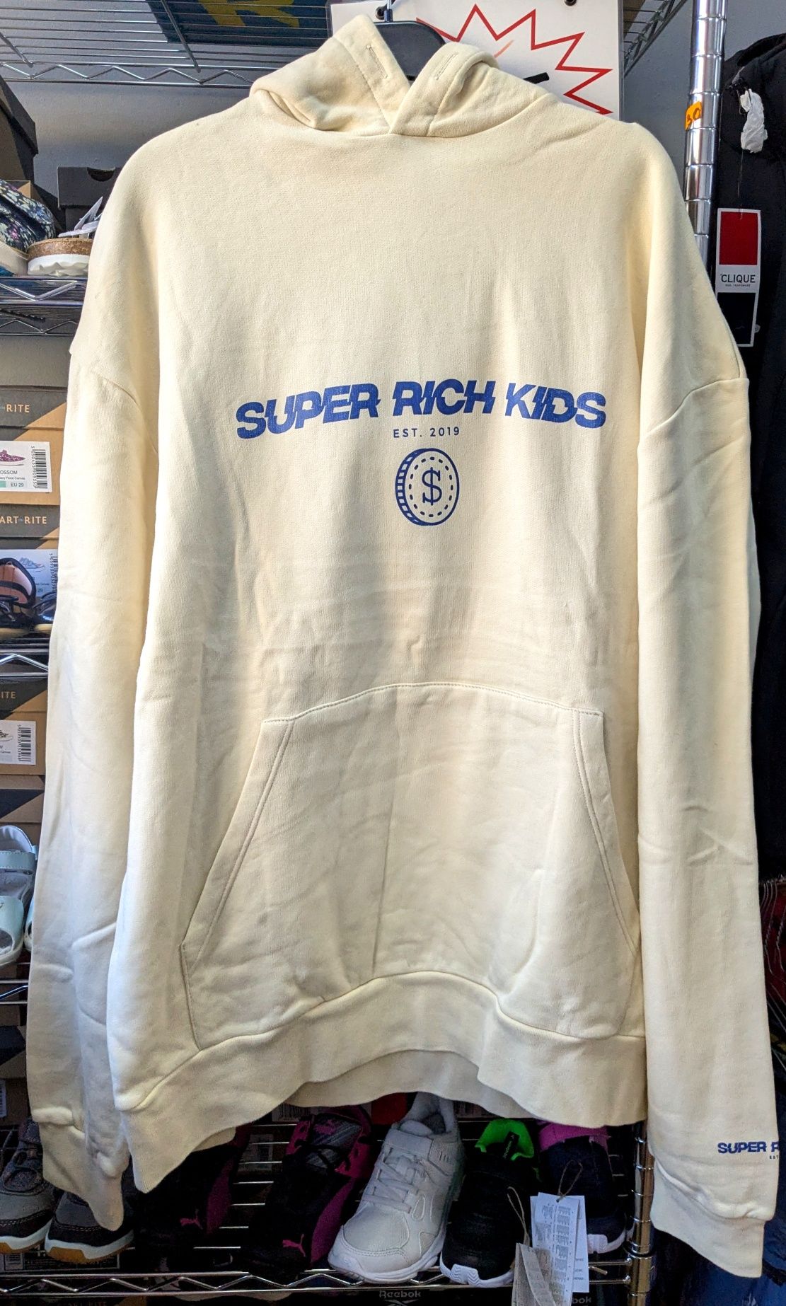 Bluza Super Rich Kids jasnożółta rozm. M