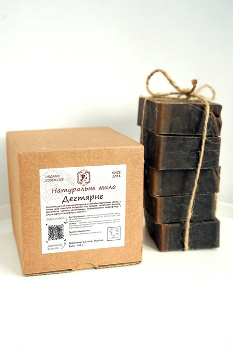 Дігтярне мило Антибактеріальне від GZ 500 г - від прищів, молочниці