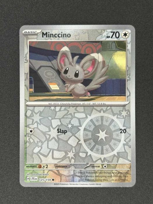 Minccino 125/159 - Reverse Holo - Pokemon TCG: Journey Together