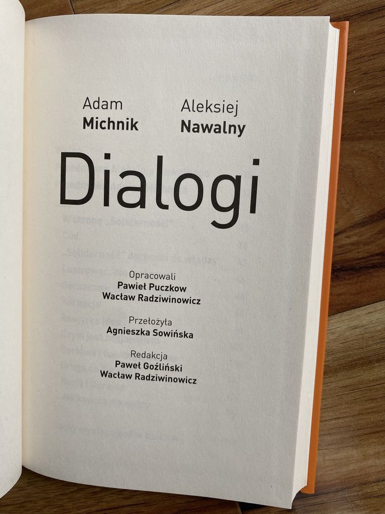 Adam Michnik, Aleksiej Nawalny Dialogi