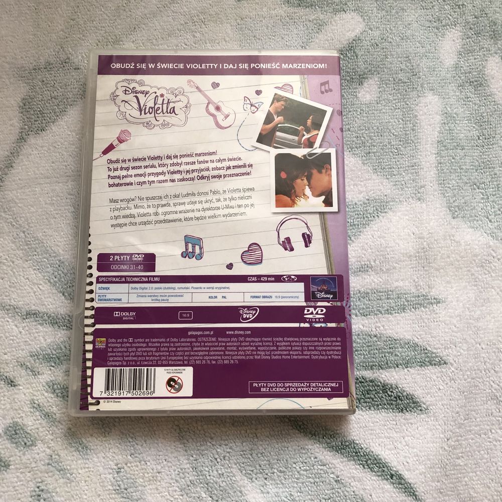 Płyta DVD Violetta 2 Część 4