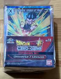 Dragon Ball Expansion Set Be11 Universe 7 Unison Novo Selado