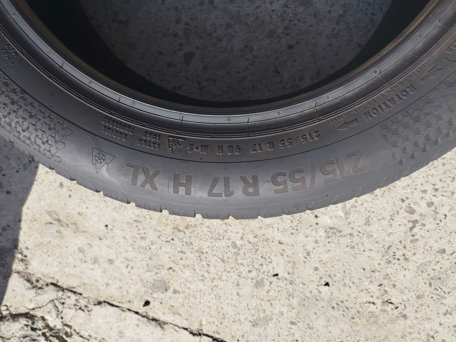Резина (шини) зимові 215-55-17 Continental з Німечини