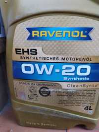 Высококачественное моторное масло RAVENOL® EHS SAE 0W-20 4л (Германия)