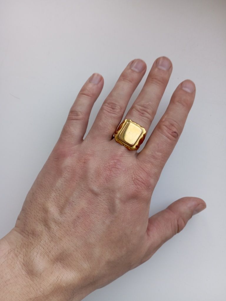 Перстень золото 999